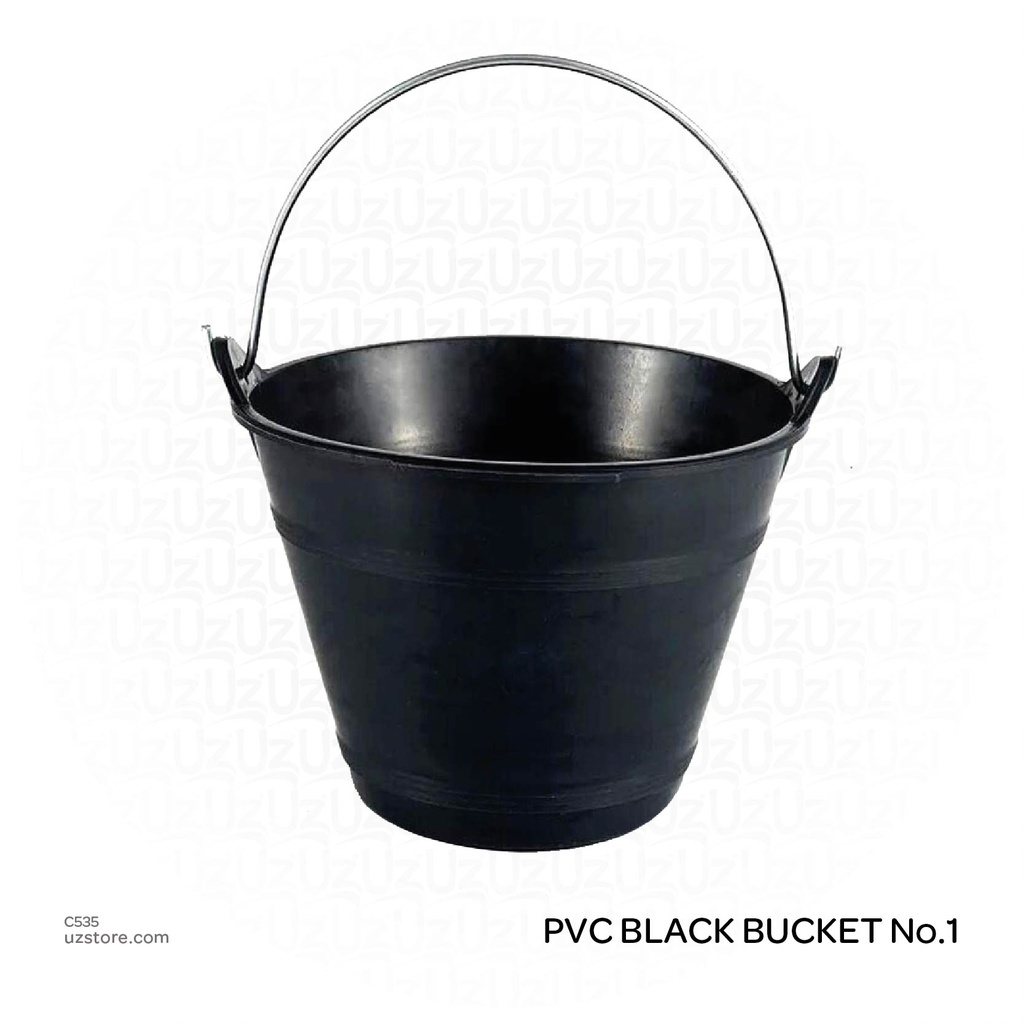 PVC BLACK BUCKET No.1
