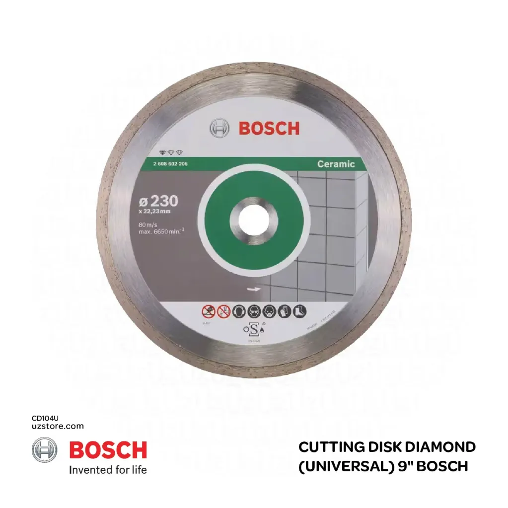 قرص قطع ماسي ل ( الشامل ) 9" BOSCH