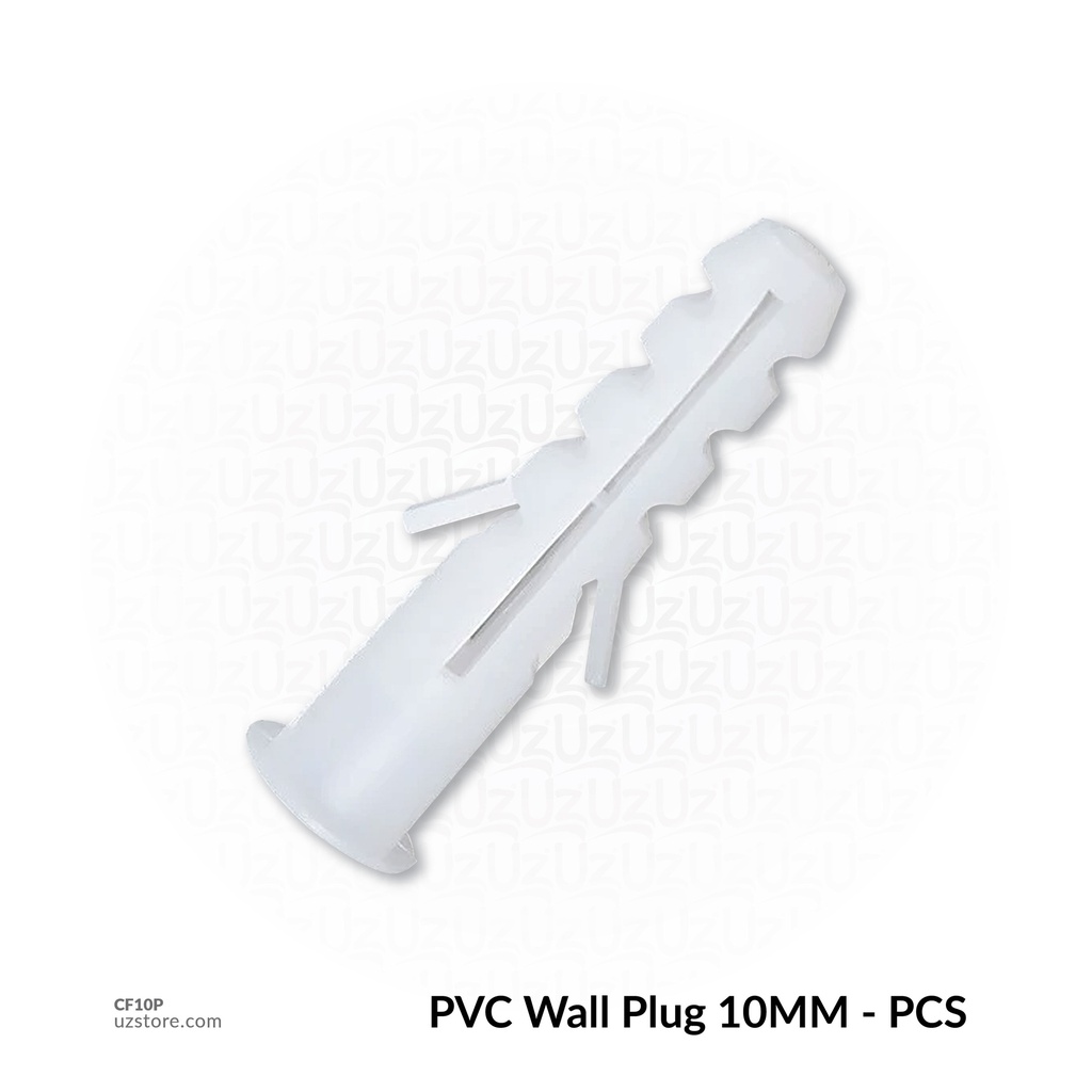 PVC Wall Plug 10MM - for PCS