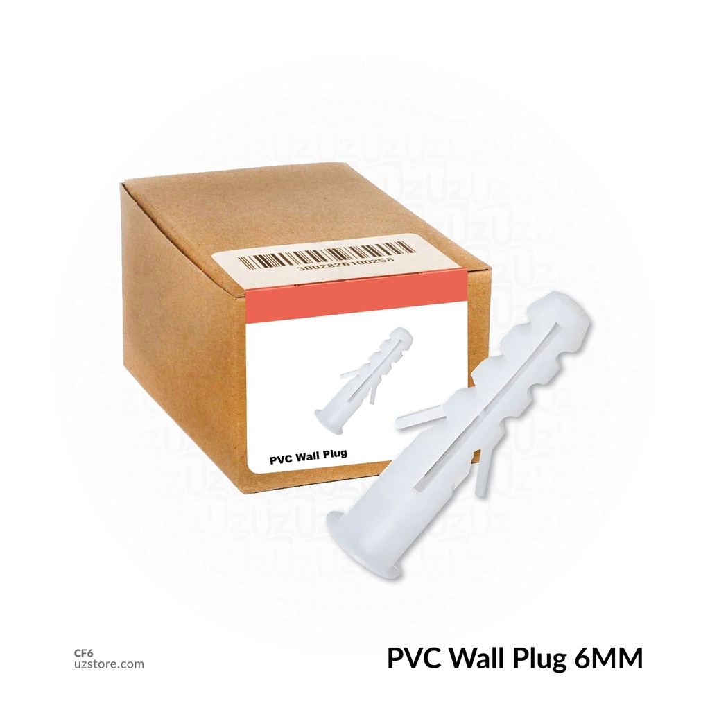 PVC Wall Plug 6MM