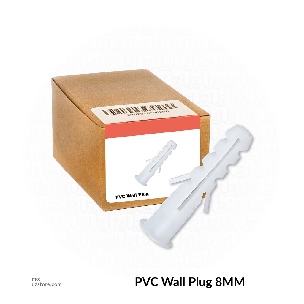 PVC Wall Plug 8MM