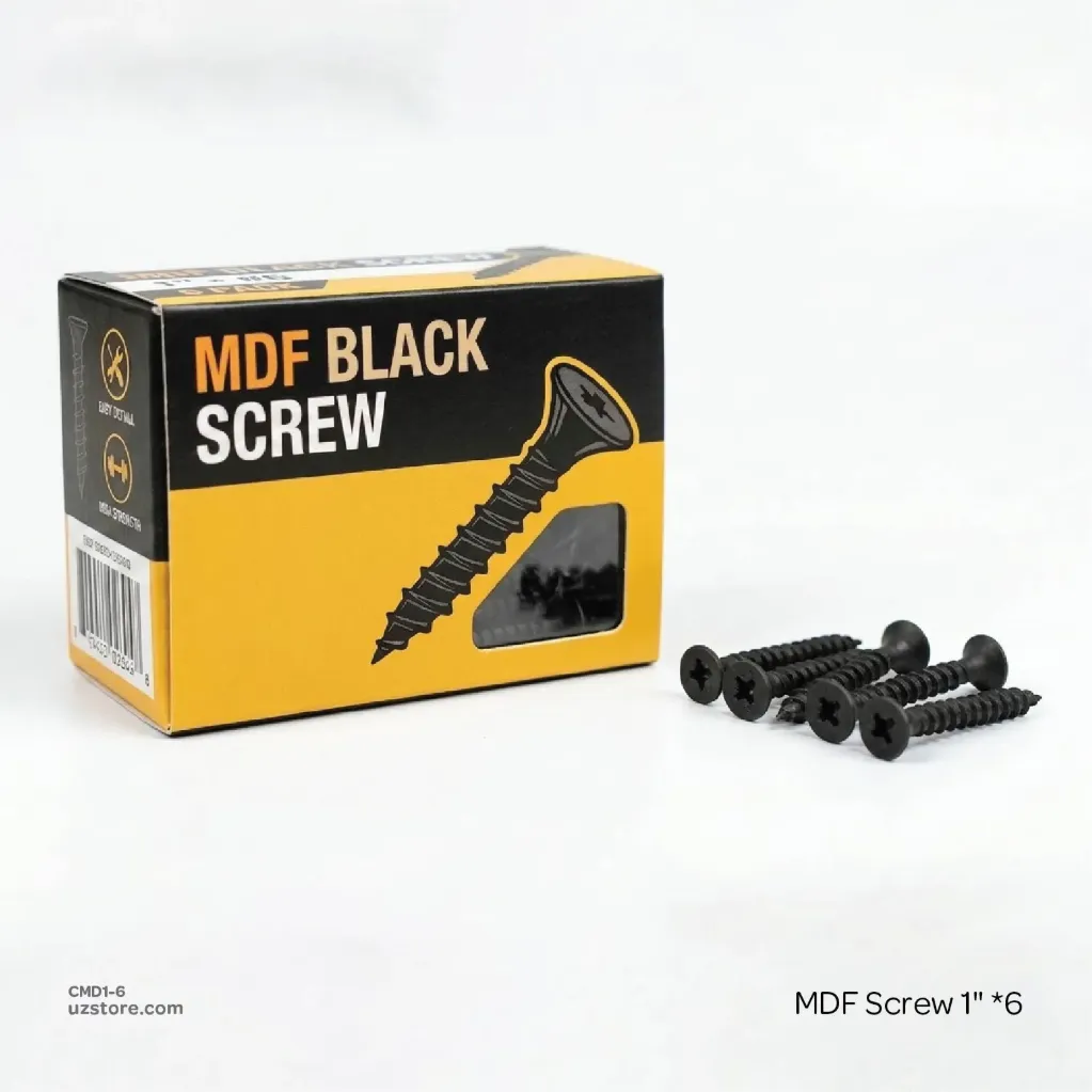 MDF Screw 1" *6