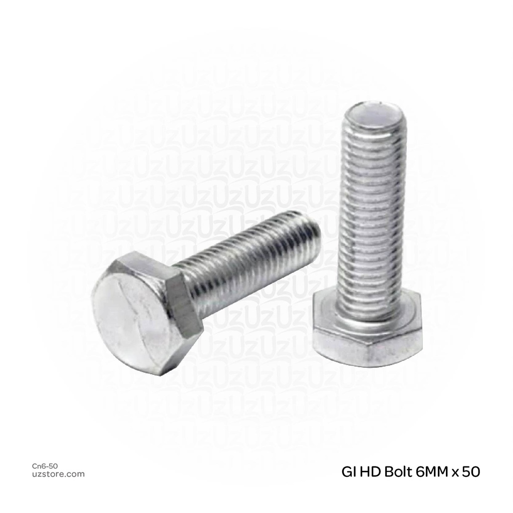 GI HD Bolt 6MM x 50