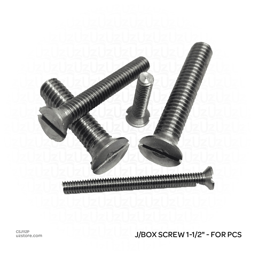 J/Box Screw 1-1/2" - for PCS