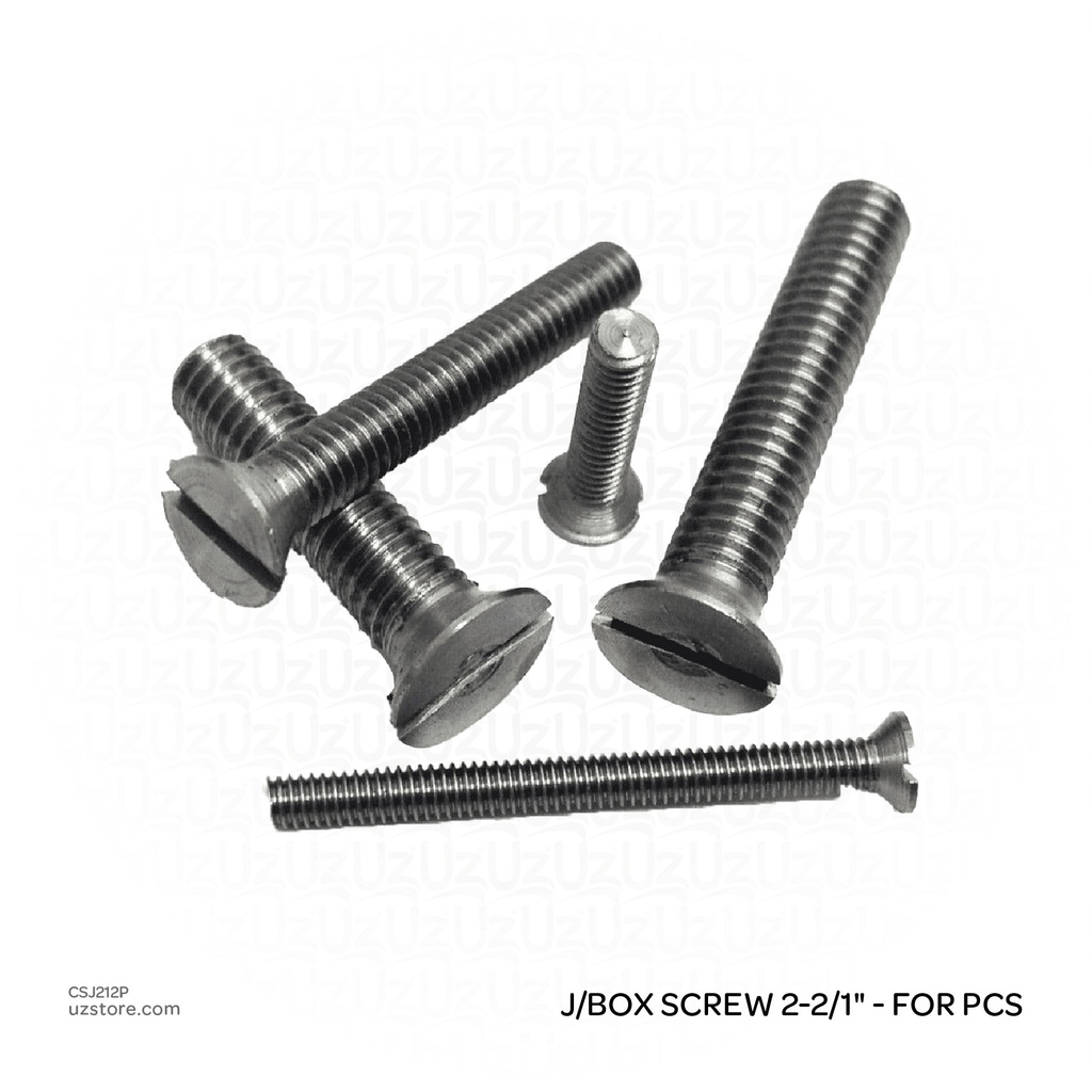 J/Box Screw 2-2/1" - for PCS