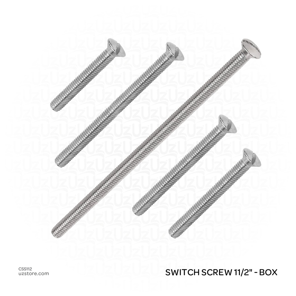 Switch Screw 11/2" - box