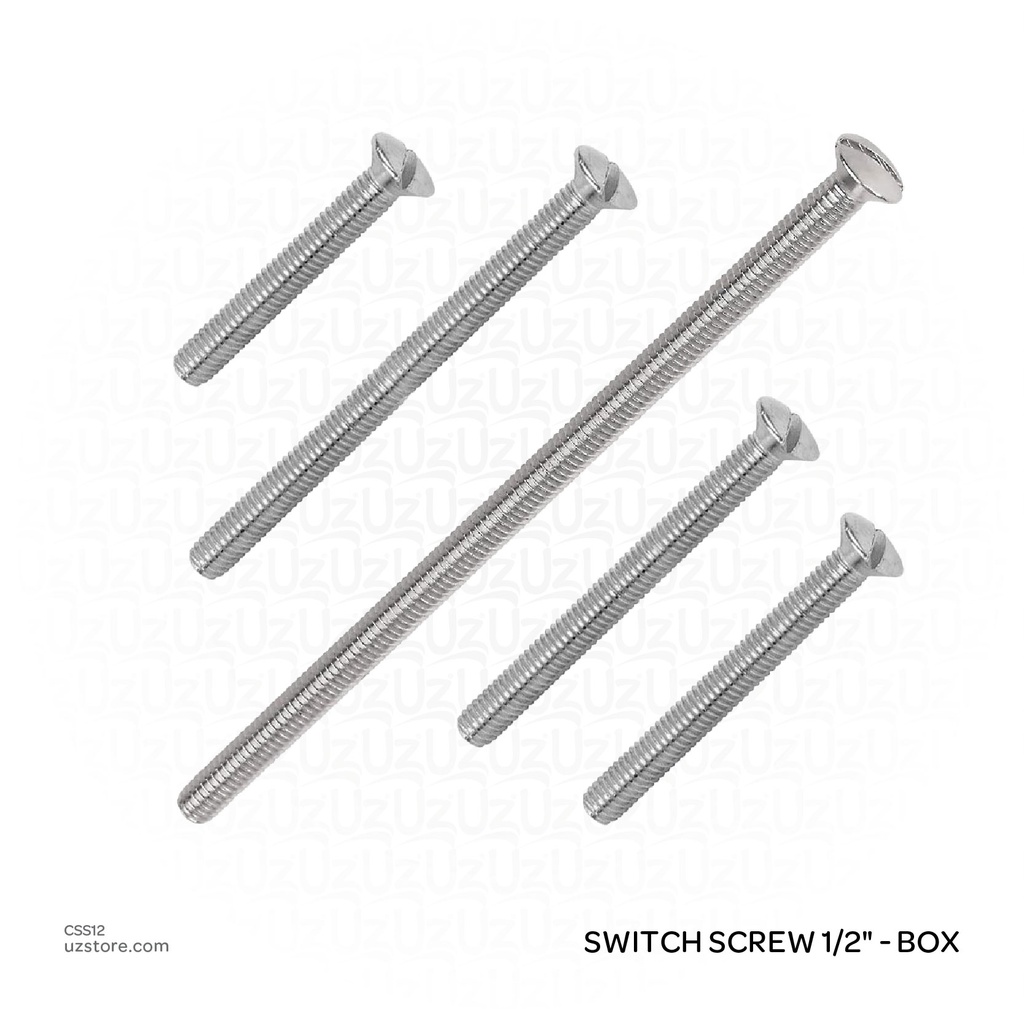 Switch Screw 1/2" - box