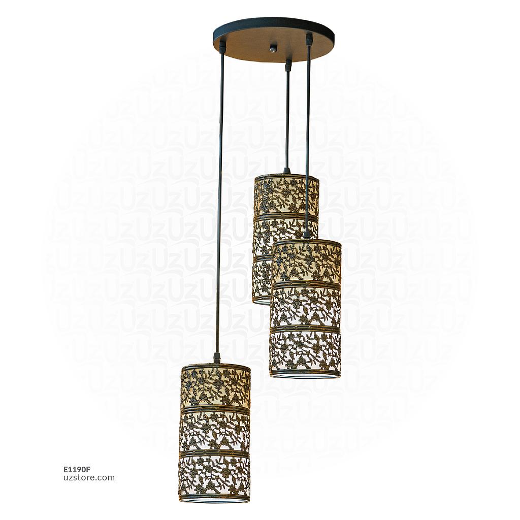 triple Islamic inscription Hanging light 3955