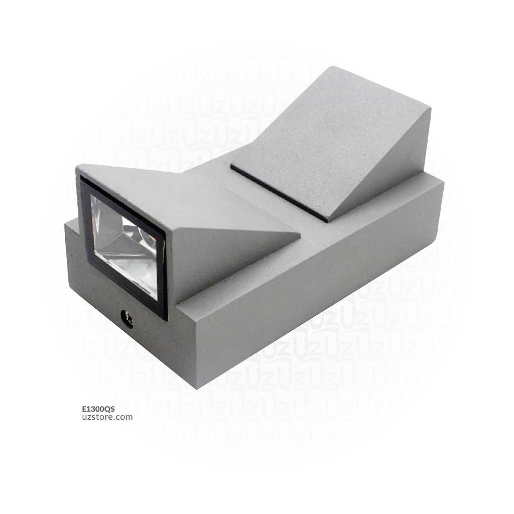 LED Outdoor Wall LIGHT  JKF689-2*3W WW Silver