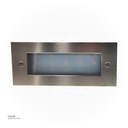 LED Outdoor Step LIGHT 1W WW Silver
