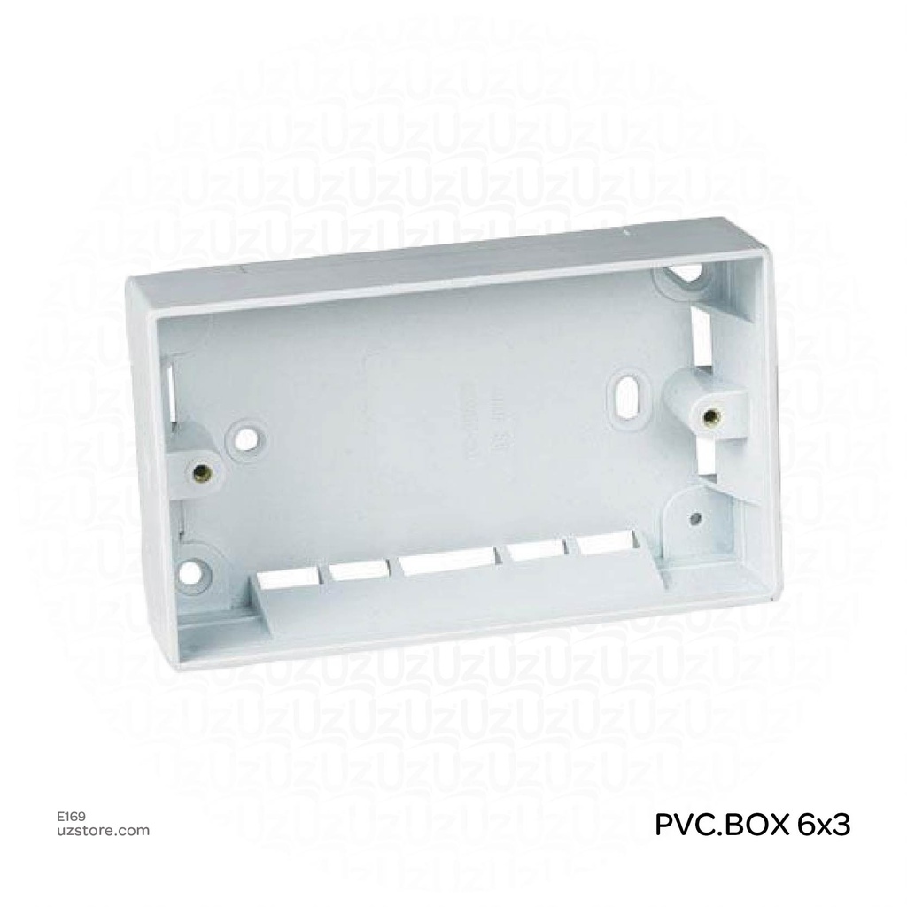 [E169] PVC Switch Box 6x3