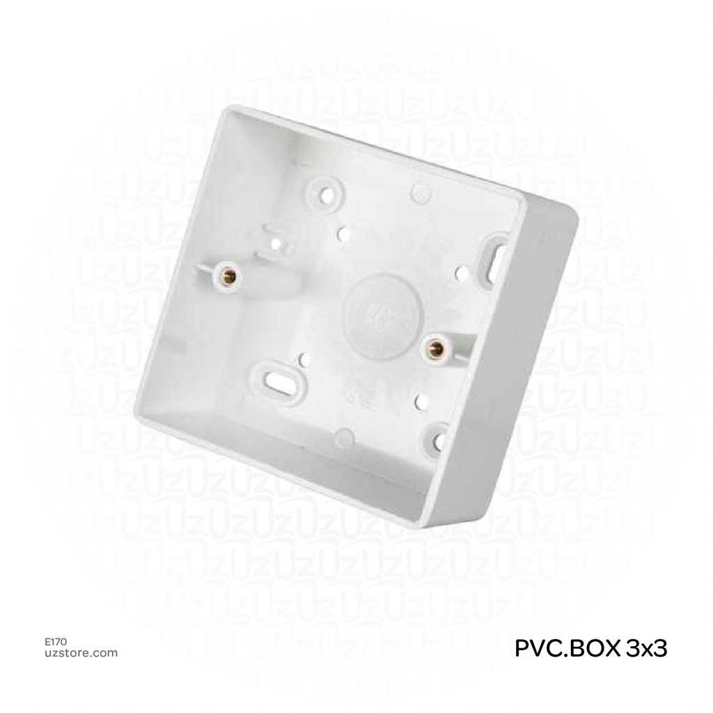 [E170] PVC Switch Box 3x3