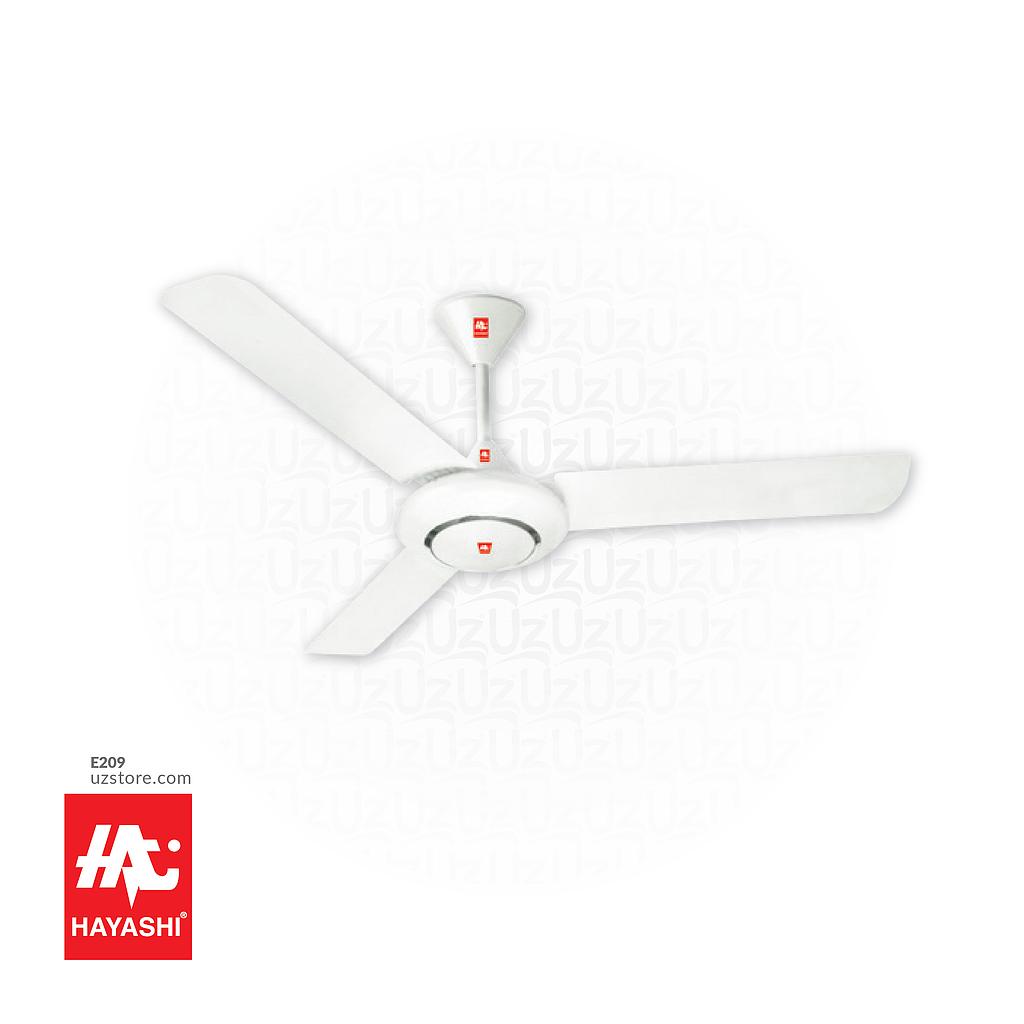 [E209] Hayashi Ceiling  Fan 56" WH