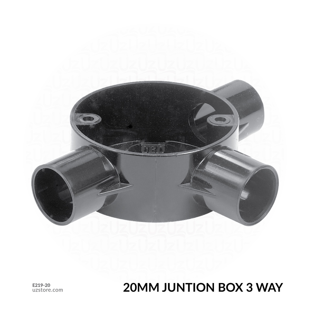 20MM JUNCTION BOX 3 WAY