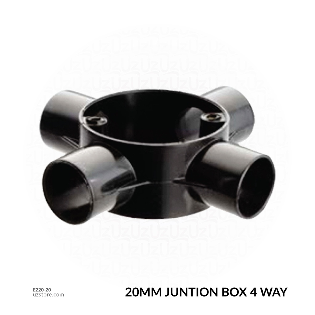 19mm JUNTION BOX 4 WAY