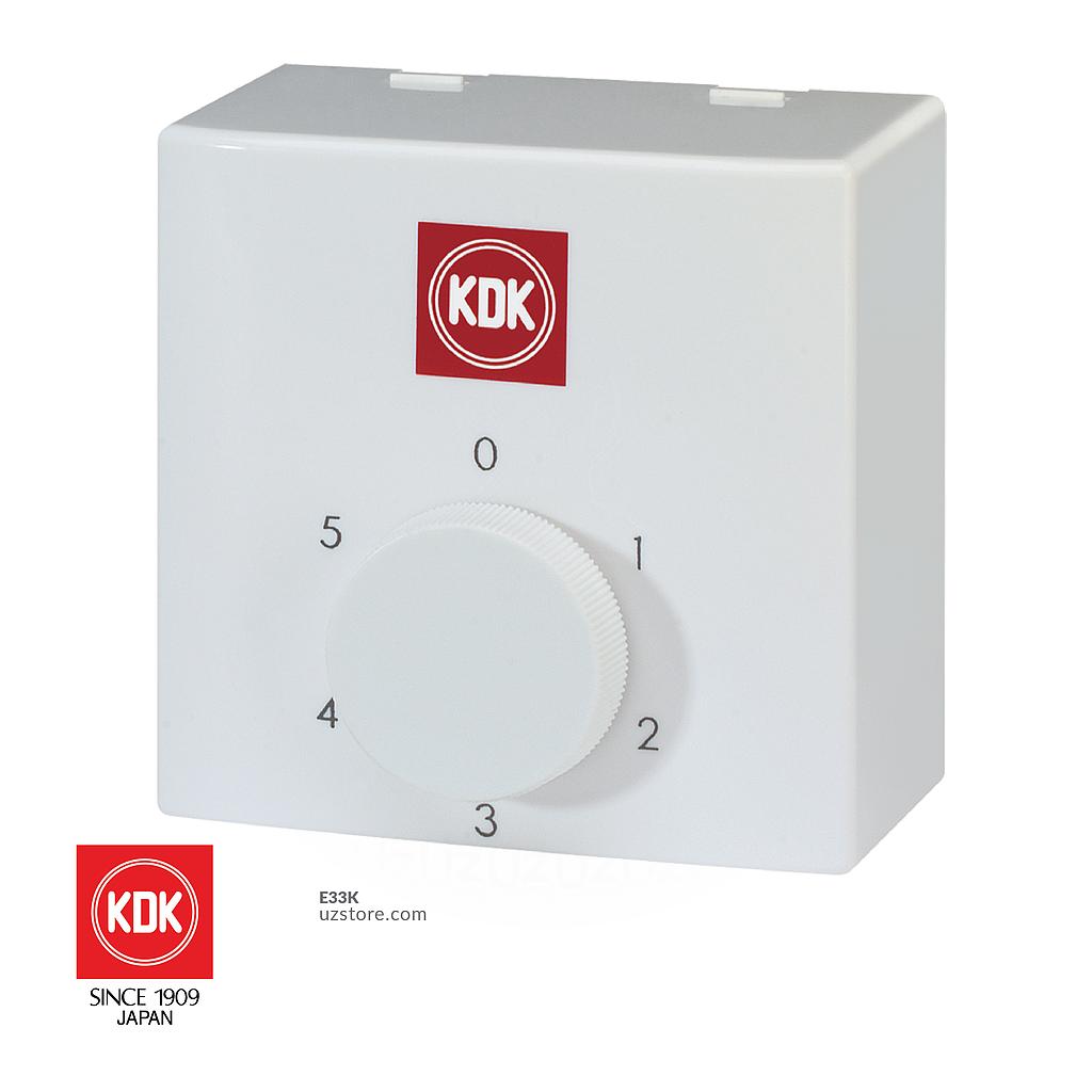 [E33K] منظّم سرعة مروحه كي دي كي