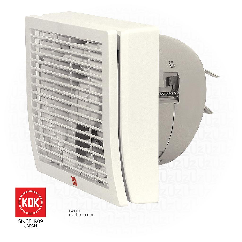 [E411D] KDK EXAUST FAN Round 6" 2GLASS (15WHCT)