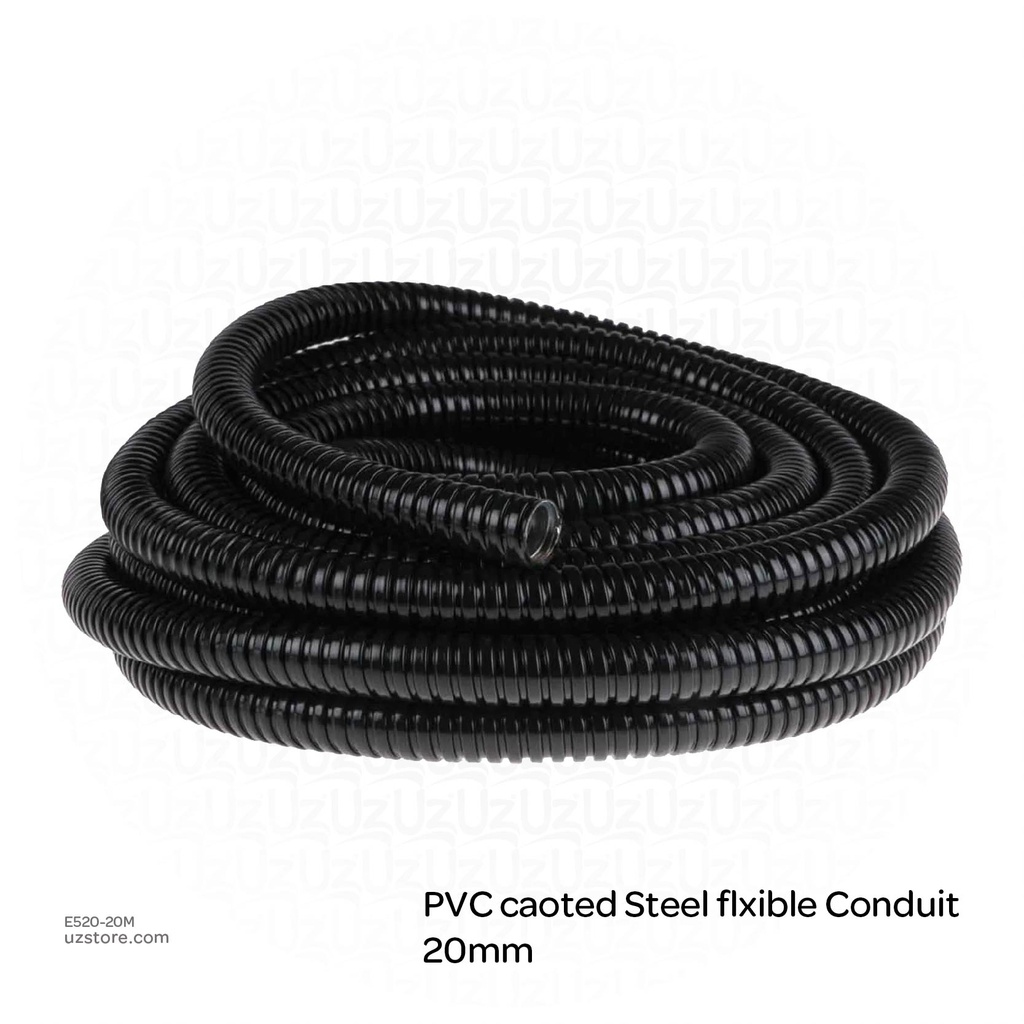 PVC caoted Steel flxible Conduit 20mm---