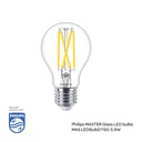 PHILIPS Master LED Glass Lamp Bulb
 DT5.9-60W E27 927 A60CL G , 929003010382
