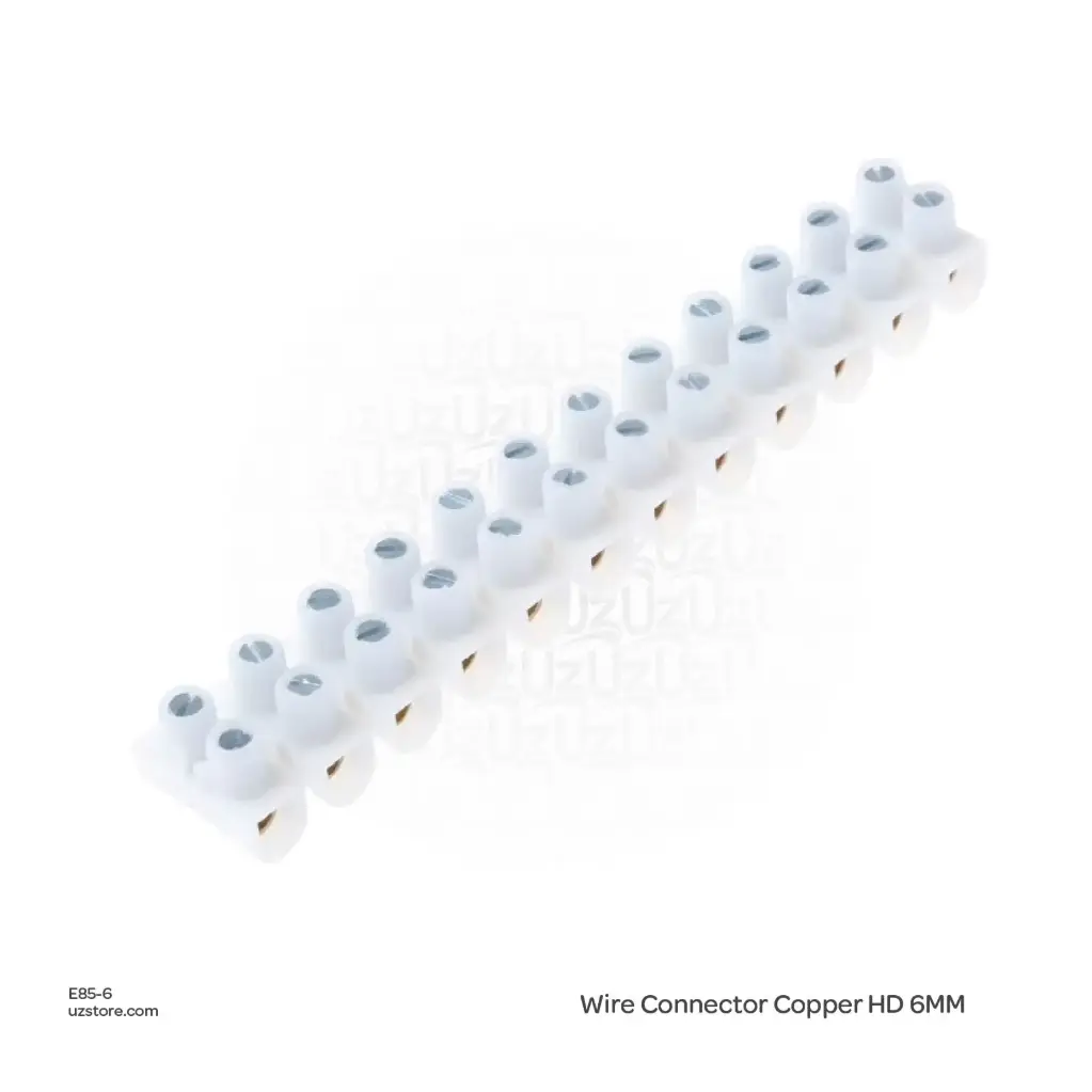 [E85-6] Wire Connector Copper HD 6MM