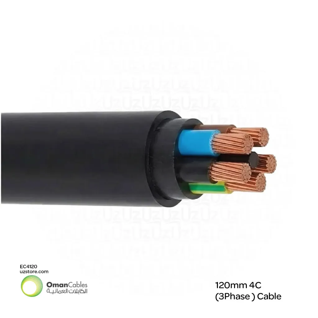 [EC4120] 120mm 4C (3Phase ) Cable