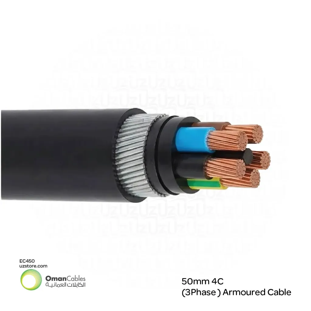 50mm 4C (3Phase ) Armoured Cable