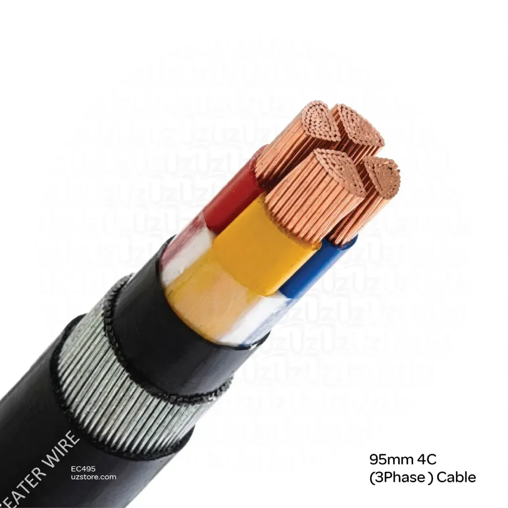 [EC495] 95mm 4C (3Phase ) Cable