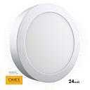 OMEX - Surface Light ROUND 6500k 24W WH