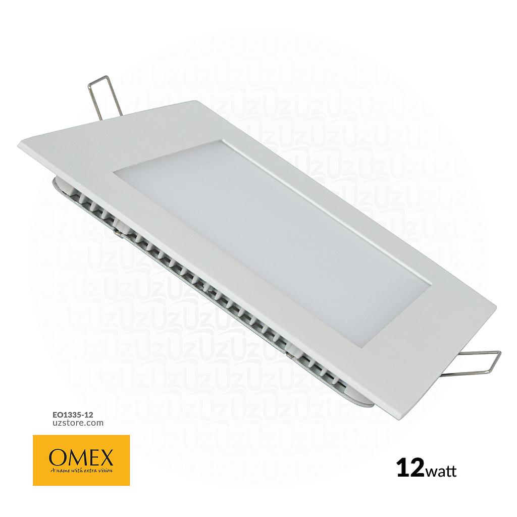 OMEX - SQ Slim panle Light Led 12w WH