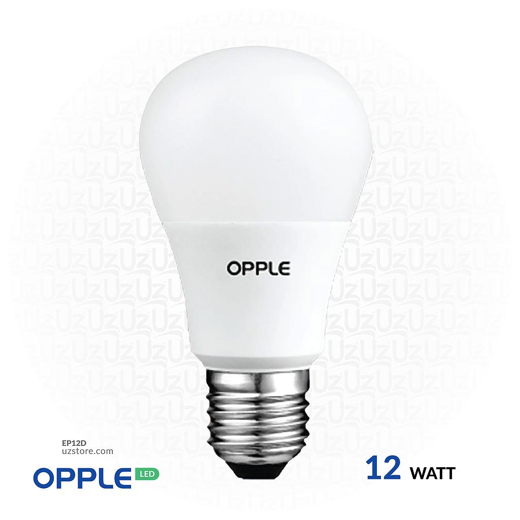 أوبل إضاءة ليد إنارة 12 واط، 6500 كلفن لون ضوء نهاري أبيض
OPPLE LED E27