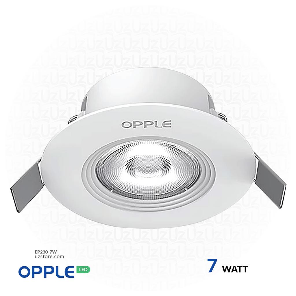 OPPLE LED Spot Light 7W , 3000K Warm White 