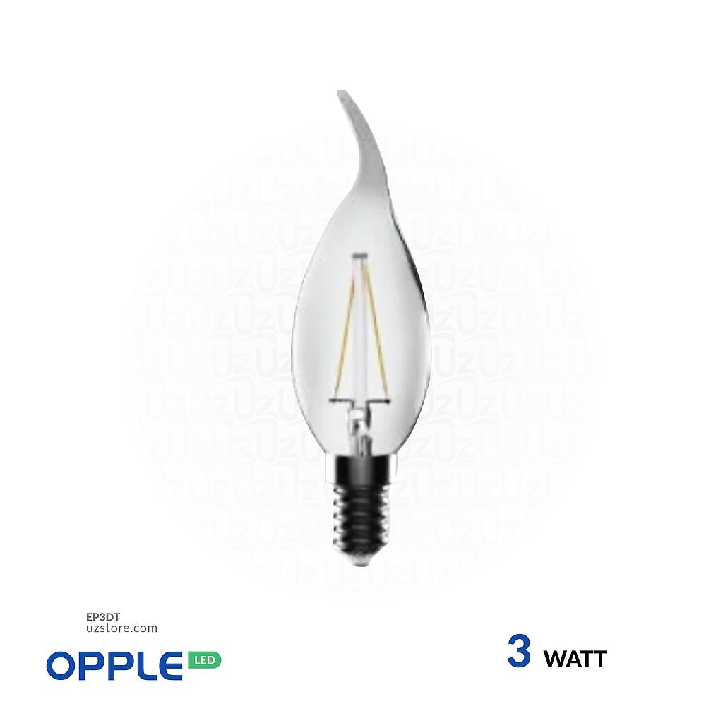 أوبل إضاءة ليد إنارة 3 واط، 6500 كلفن لون ضوء ضوء نهاري أبيض
OPPLE E14