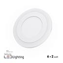 سبوت ليت(SAMSUNG 6001B) 6واط +2واط LED- دائري