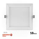 OSRAM LED SLIM PANEL DOWN LIGHT SQUARE 8" 18W  