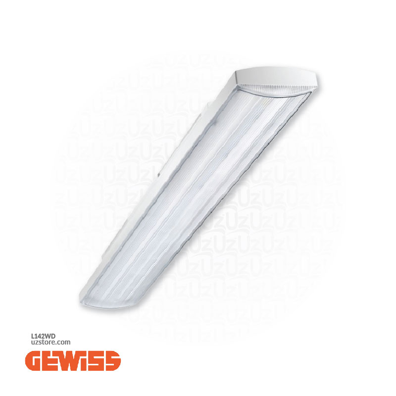 2F W/P Gewiss Double Tube Fixer 2x18W