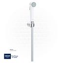 GROHE Tempesta-F Wall holder set 1 spray ,  , chrome/white