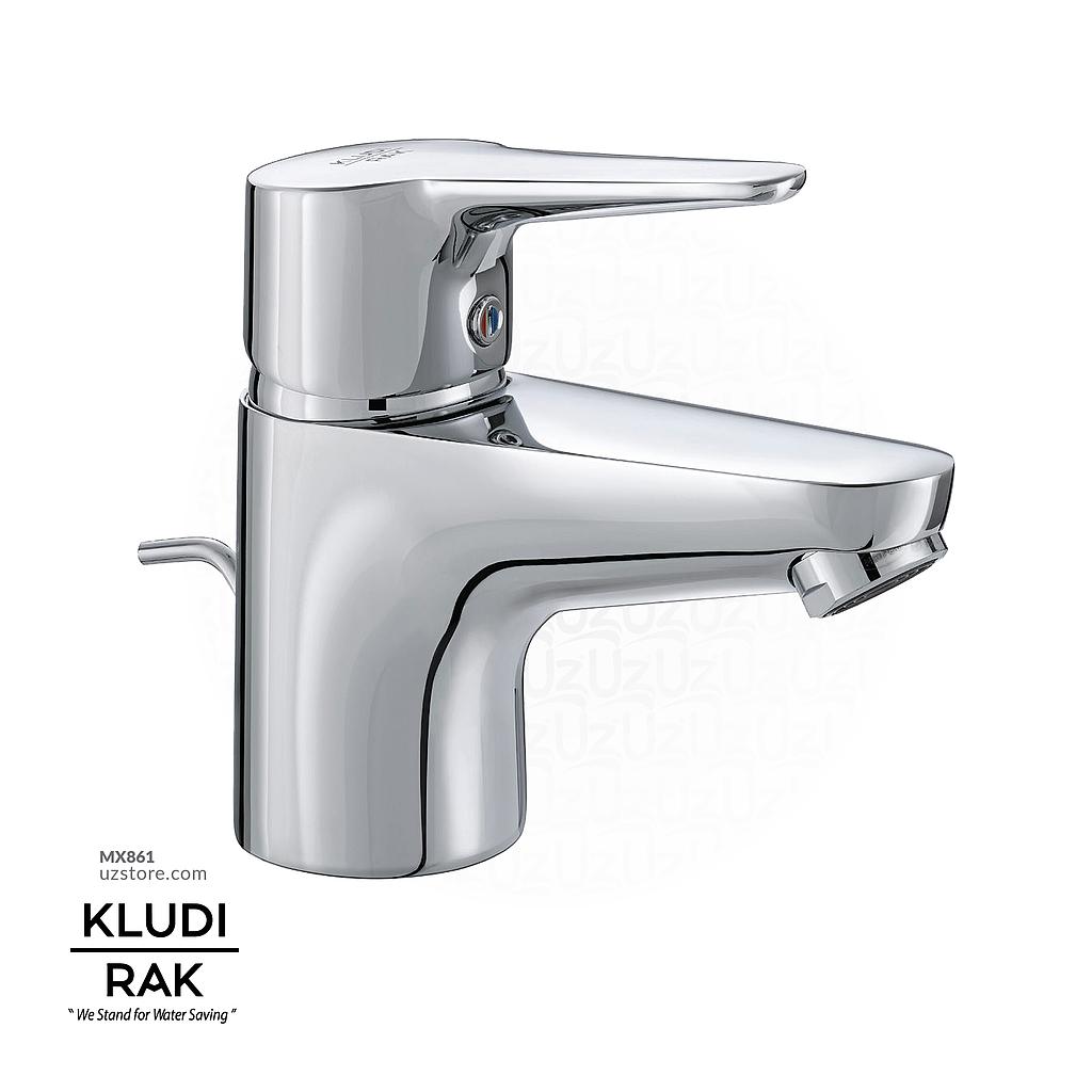 KLUDI RAK Polaris Single Lever Basin Mixer with Aerator Chrome,
RAK10000