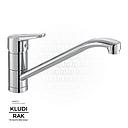 KLUDI RAK Project Single Lever Sink Mixer DN 15 
Swivel with Long Spout,RAK11010