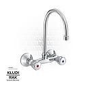 KLUDI RAK  Dual Control Wall Mounted Sink RAK35001SU