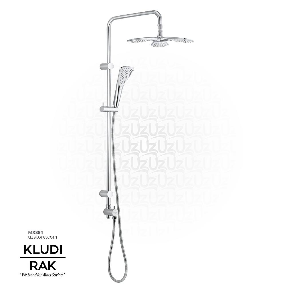 KLUDI RAK  Fizz Dual Shower Set (1300mm) L-Shape RAK48003