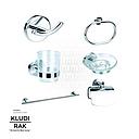 KLUDI RAK Caliber Bathroom Accessories Set ( 6 pcs ),
 RAK21021