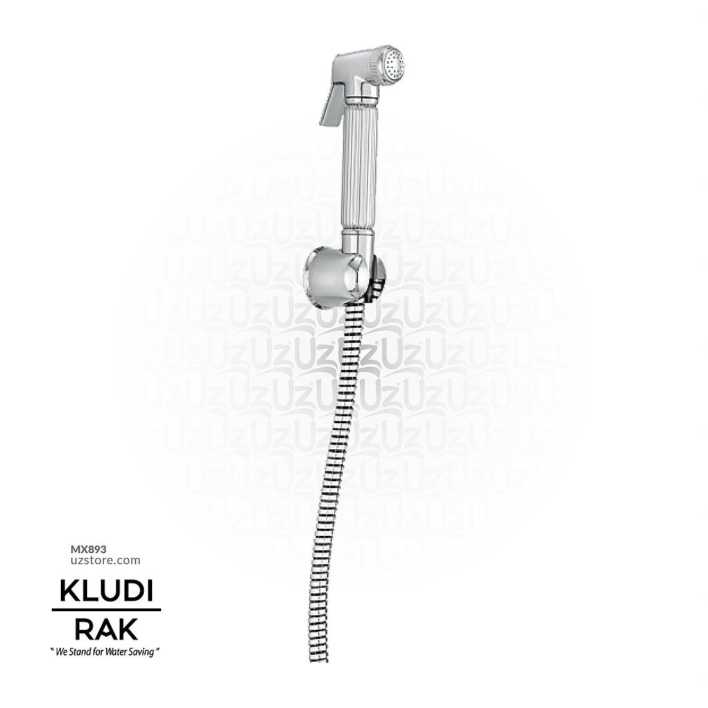 KLUDI RAK Brass Shattaf with LogoFlex-Hose and Wall Bracket,
RAK32001