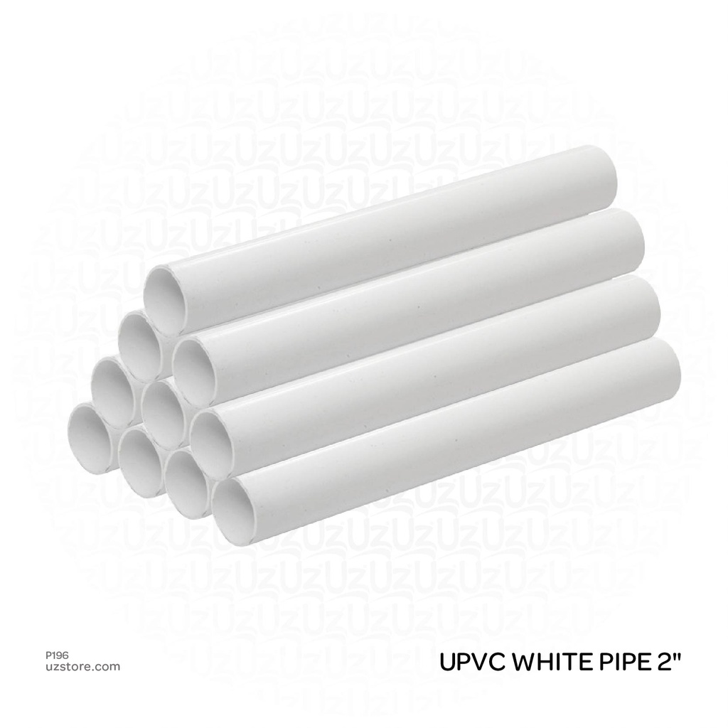 UPVC WHITE PIPE 2"