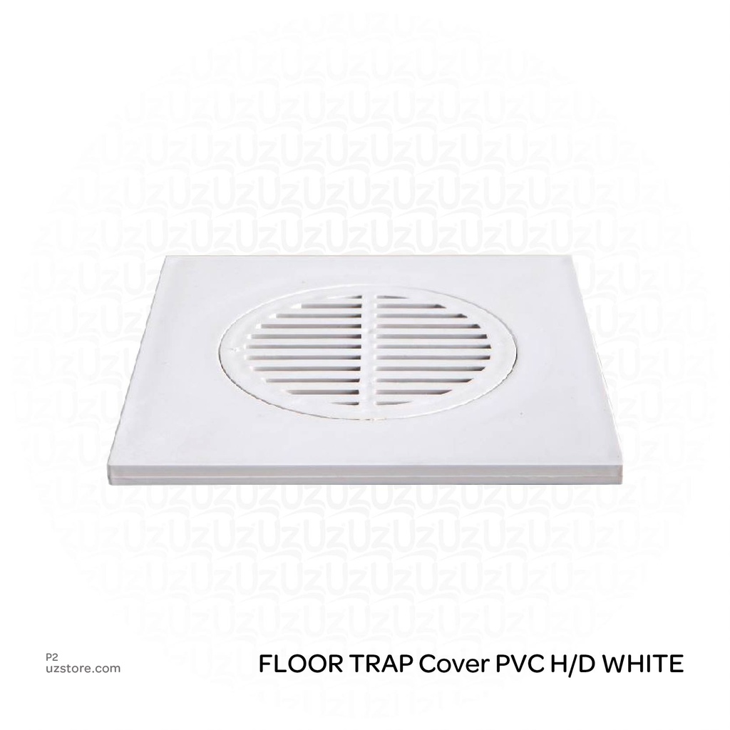 FLOOR TRAP Cover PVC H/D WHITE