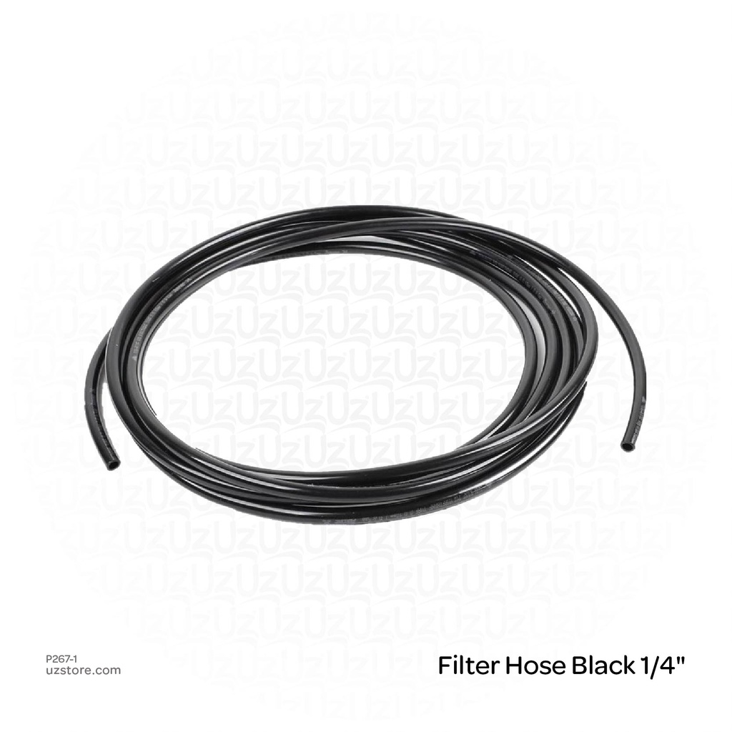  Filter Hose Black 1/4"