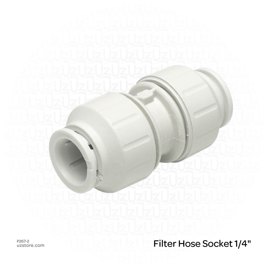 Filter Hose Socket  1/4"