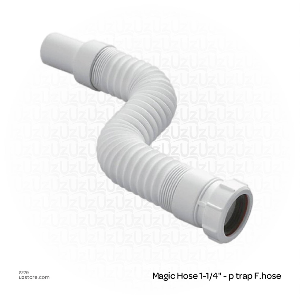 Magic Hose 1-1/4" - p trap F.hose