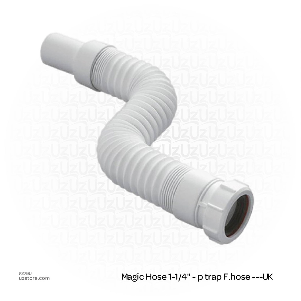 Magic Hose 1-1/4" - p trap F.hose ---UK