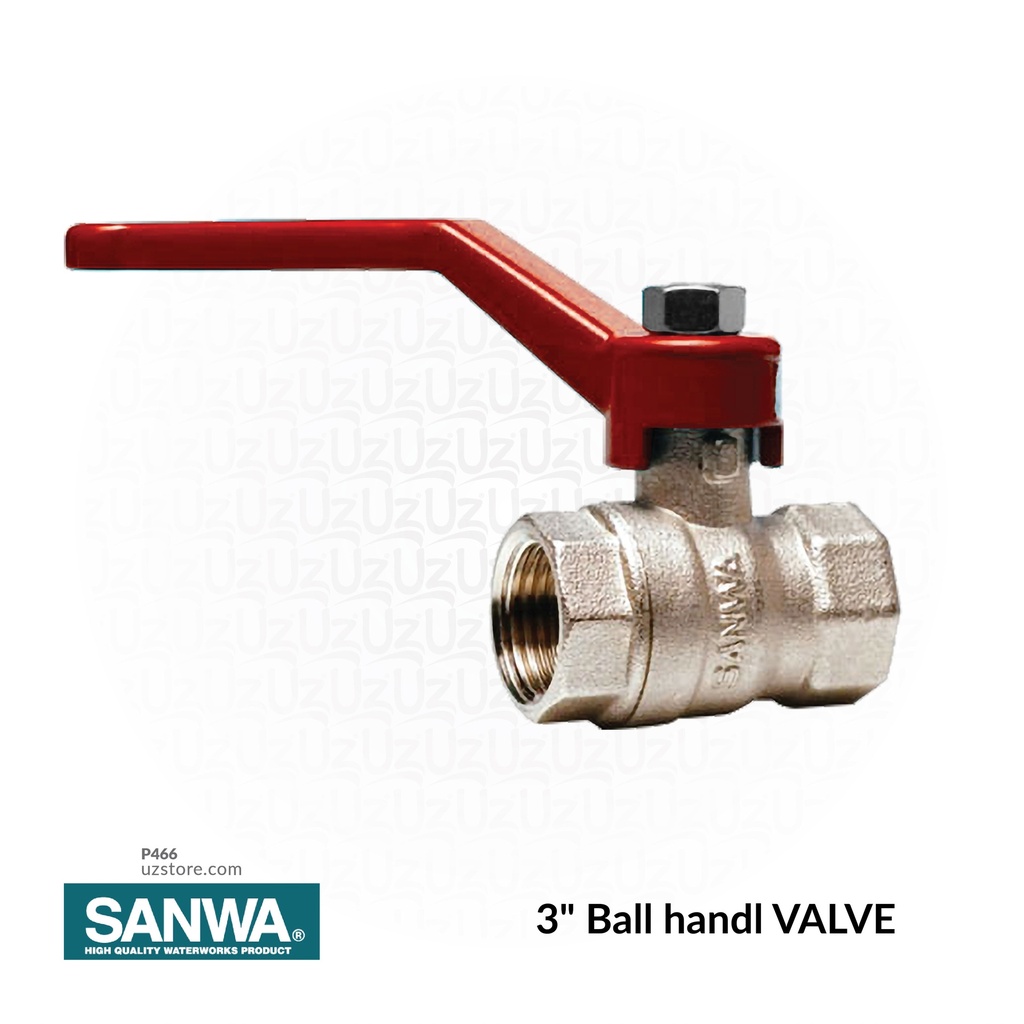 3" Ball handl VALVE SANWA