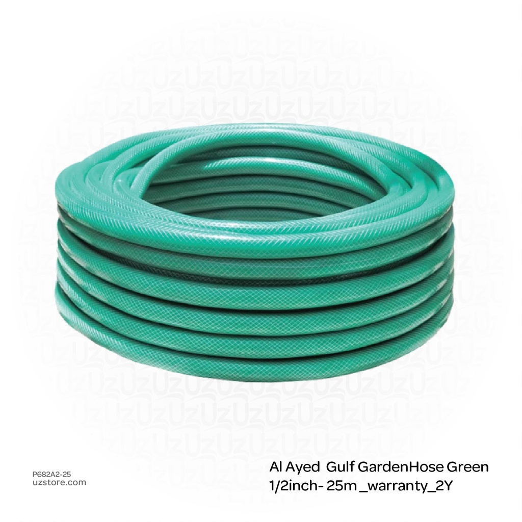 [P682A2-25] [ Al Ayed ] Gulf GardenHose Green - 1/2inch- 25m _warranty_2Y
